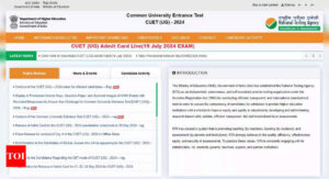 Read more about the article CUET UG 2024 Re-Exam Admit Cards Released at exams.nta.ac.in/CUET-UG: Direct Link