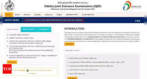 Read more about the article OJEE 2024 Counselling: Round 1 Seat Allotment Announced at ojee.nic.in, Download Here