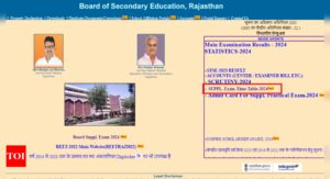 Read more about the article Rajasthan Board Class 10, 12 supplementary exam schedule out: Check details here