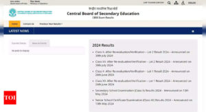 Read more about the article CBSE Class 10, 12 re-evaluation results 2024 out at results.cbse.nic.in; Check direct links here