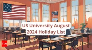 Read more about the article US University August 2024 Holiday List: Institutions will remain closed on these dates, check details here |