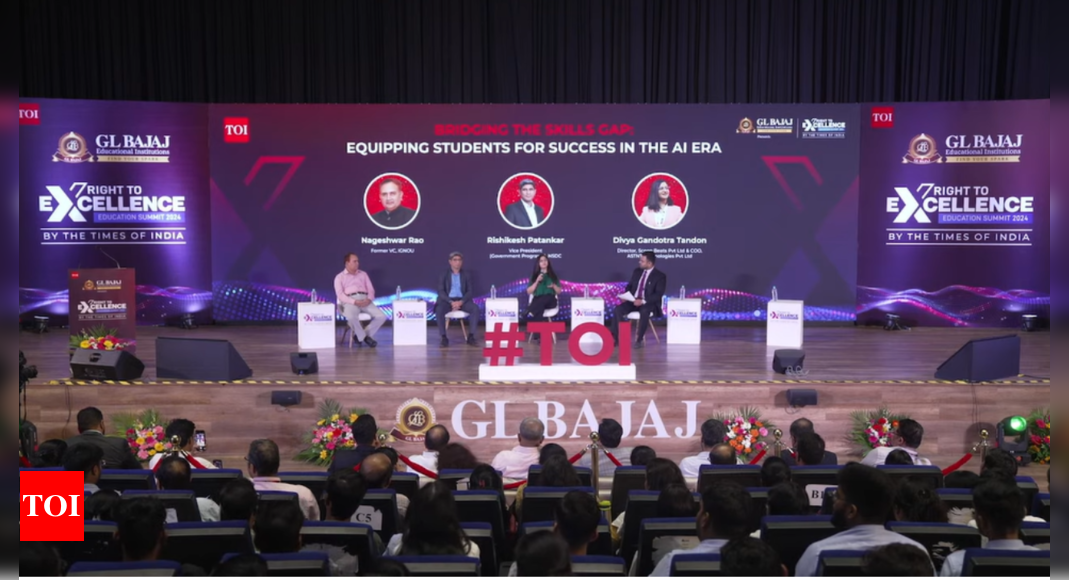 You are currently viewing ‘It’s an excuse that … ‘: What panelist at TOI’s RTE summit said about students who enter workforce