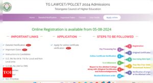 Read more about the article TS LAWCET counselling 2024 registration begins tomorrow: Check eligibility criteria, important dates here