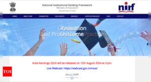 Read more about the article NIRF ranking 2024 releasing soon: When and where to check, categories and more |