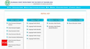 Read more about the article TS DSC Answer Key 2024, response sheet released at tgdsc.aptonline.in: Direct links to check, submit objection here