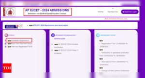 Read more about the article AP EdCET 2024 Counselling Registration begins at edcet-sche.aptonline.in: Direct link to apply here