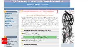 Read more about the article TJEE 2024 PCB group seat allotment result announced: Check details here