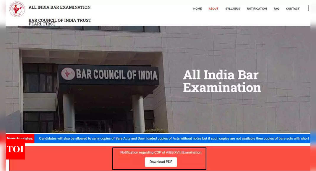 You are currently viewing Bar Council of India Releases Certificate of Practice for AIBE-XVIII Candidates