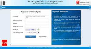 Read more about the article West Bengal NEET UG 2024 Round 1 Seat Allotment Result Out at wbmcc.nic.in; Download Here