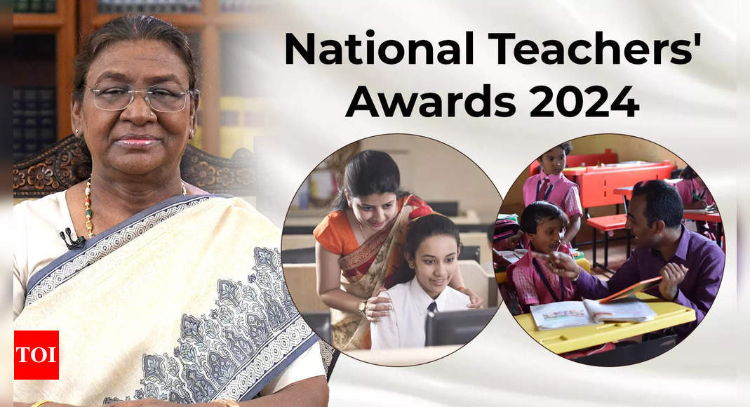 You are currently viewing Teachers’ Day 2024: President Murmu to Honour Educators with National Awards Today