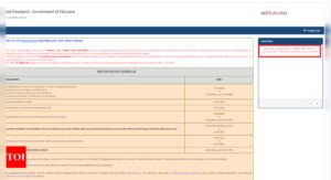 Read more about the article Haryana NEET UG Counselling 2024 Round 2 registration begins: Check full schedule, direct link here