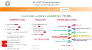 Read more about the article TS LAWCET 2024: Phase 2 Counselling Schedule Released; Check Here