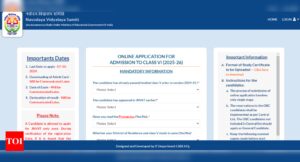 Read more about the article JNVST 2025 Class 6 registration last date to register today: Check apply online link to register now