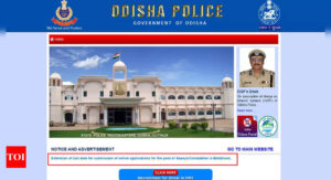 Read more about the article Odisha Police Constable 2024 registration deadline extended to October 30; Check the official notice here