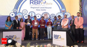 Read more about the article Shaheed Sukhdev College wins Delhi round of RBI90Quiz, heads to zonal finals