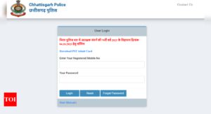 Read more about the article Chhattisgarh Police Constable Admit Card 2024 released, here’s the direct link to download